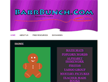 Tablet Screenshot of barrbunch.com